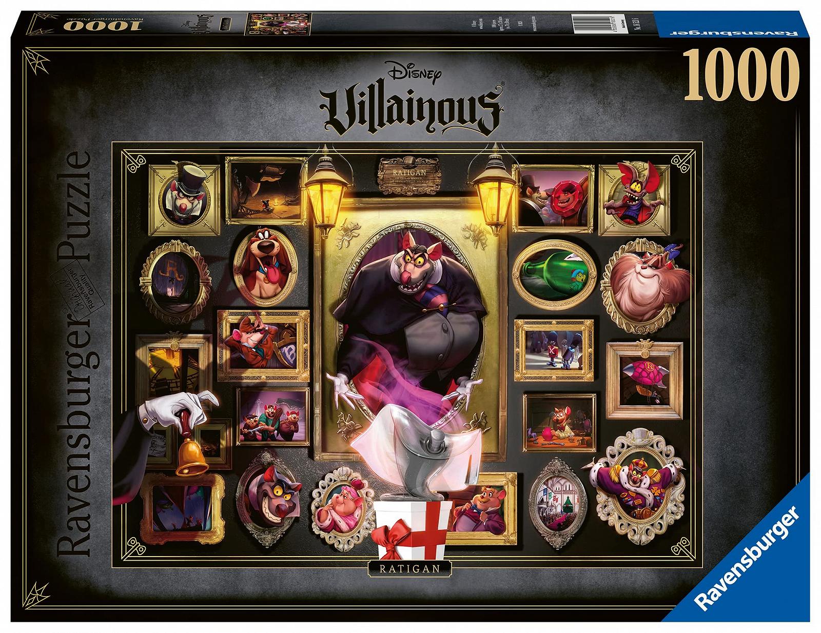 Пазл Ravensburger Disney Villainous 4005556165216 Ratigan 1000 элементов, фото №2