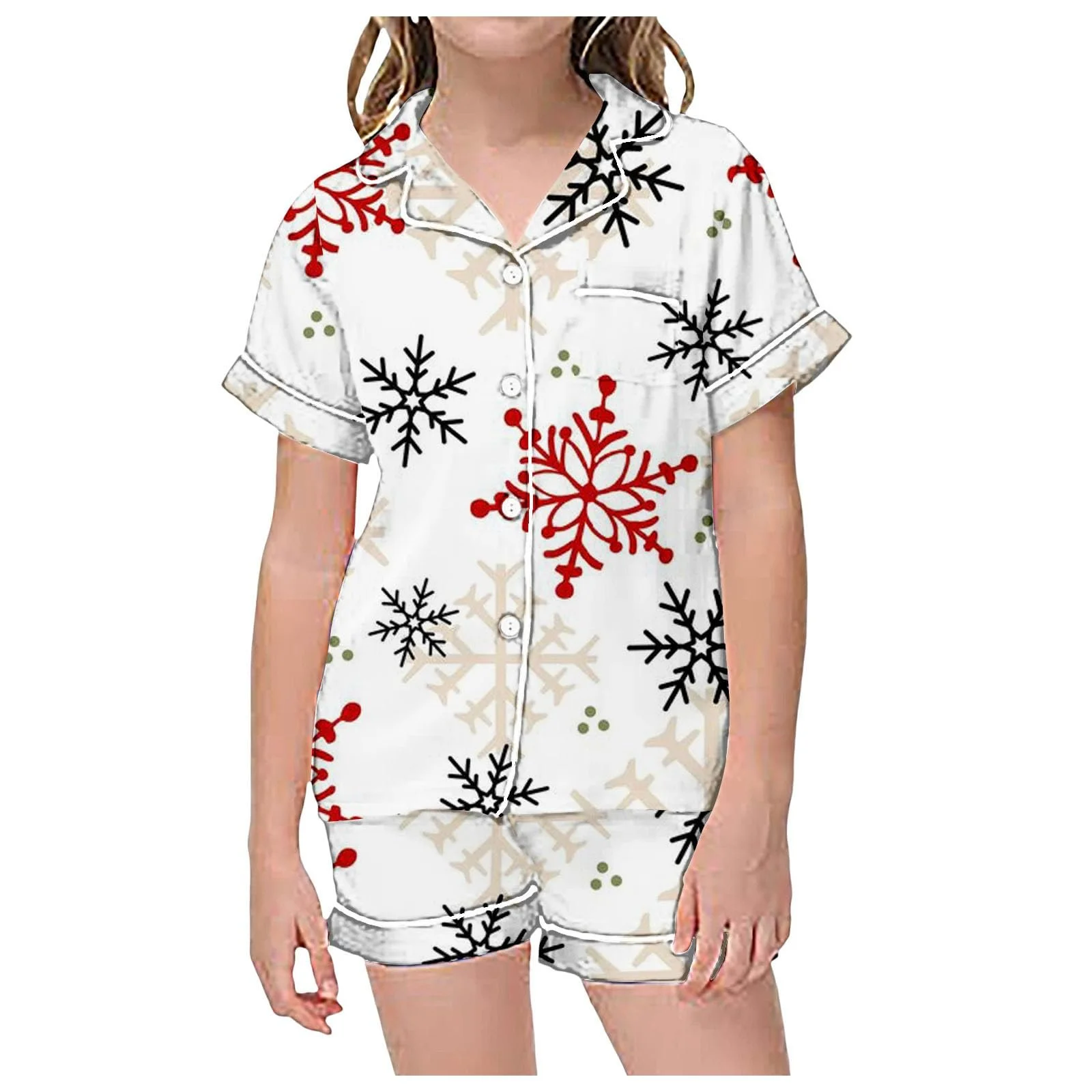 Дитячий флісовий піжамний комплект, фото №1