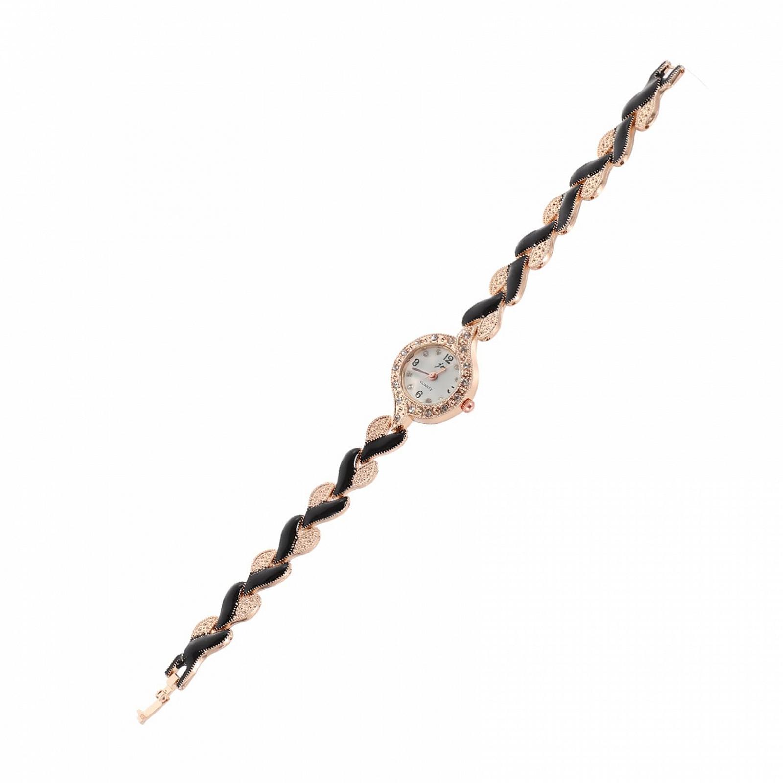 Женские Кварцевые Часы Healvian Черный, фото №1