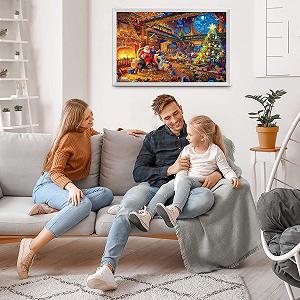 Пазл Santa Claus 500 елементів, 52 x 38 см, класичний, різдвяний synthetic.ua - Фото 1