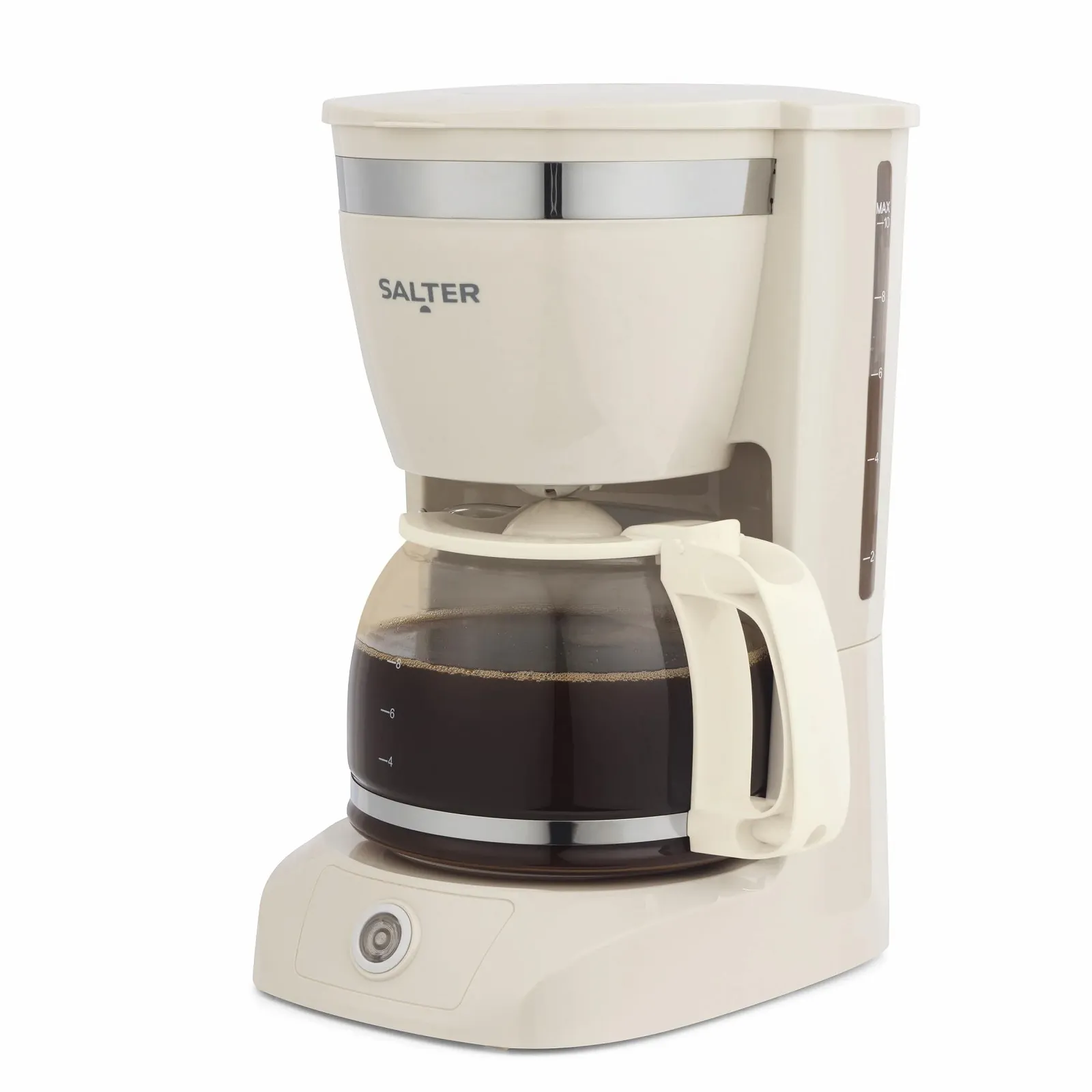 Фильтровая кофеварка Salter Retro 1.25 л 800 Вт Кремовая, фото №7