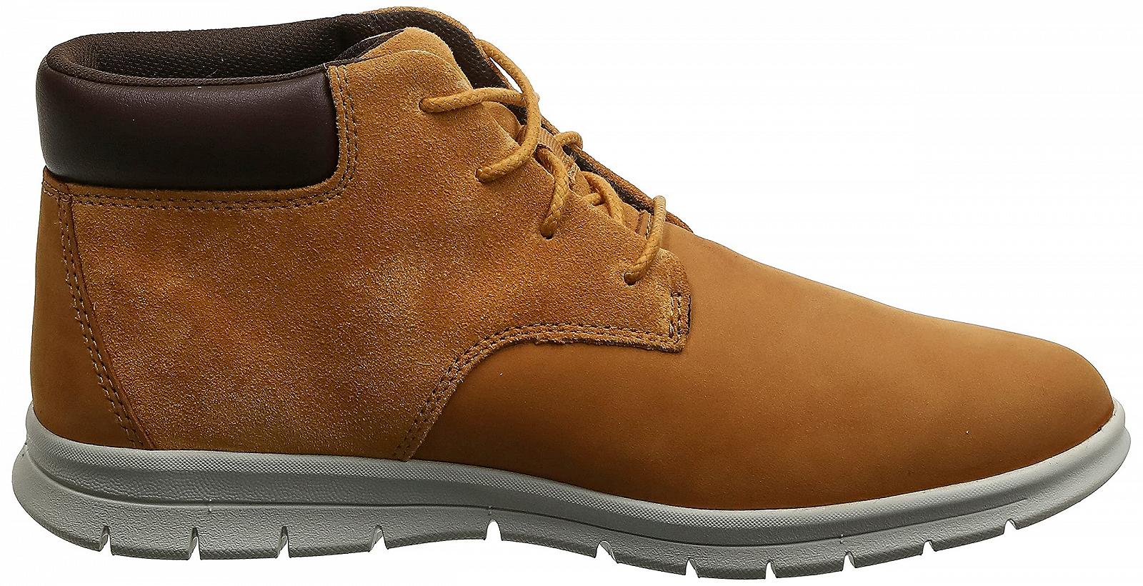 Ботинки Timberland Graydon Кожаные Chukka Коричневый нубук, фото №9