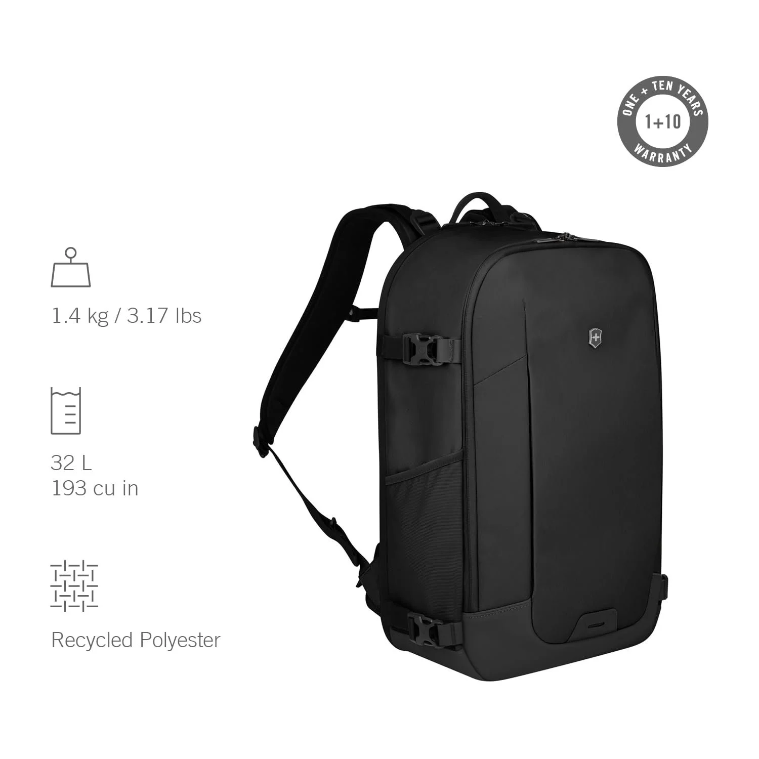 Рюкзак Victorinox Altmont Modern для ноутбука 15.6 дюйма Black, фото №3 Рюкзак Victorinox Altmont Modern для ноутбука 15.6 дюйма Black, фото №3