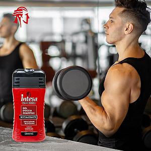 Гель-шампунь для душу Intesa Pour Homme Ginseng Daily Moisturising 250 мл synthetic.ua - Фото 1