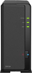 Мережеве сховище Synology DS124 Black synthetic.ua - Фото 1