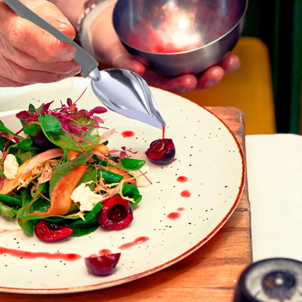 Ложка для соусу HEMOTON Набір з 2 шт., з нержавіючої сталі, фото №6