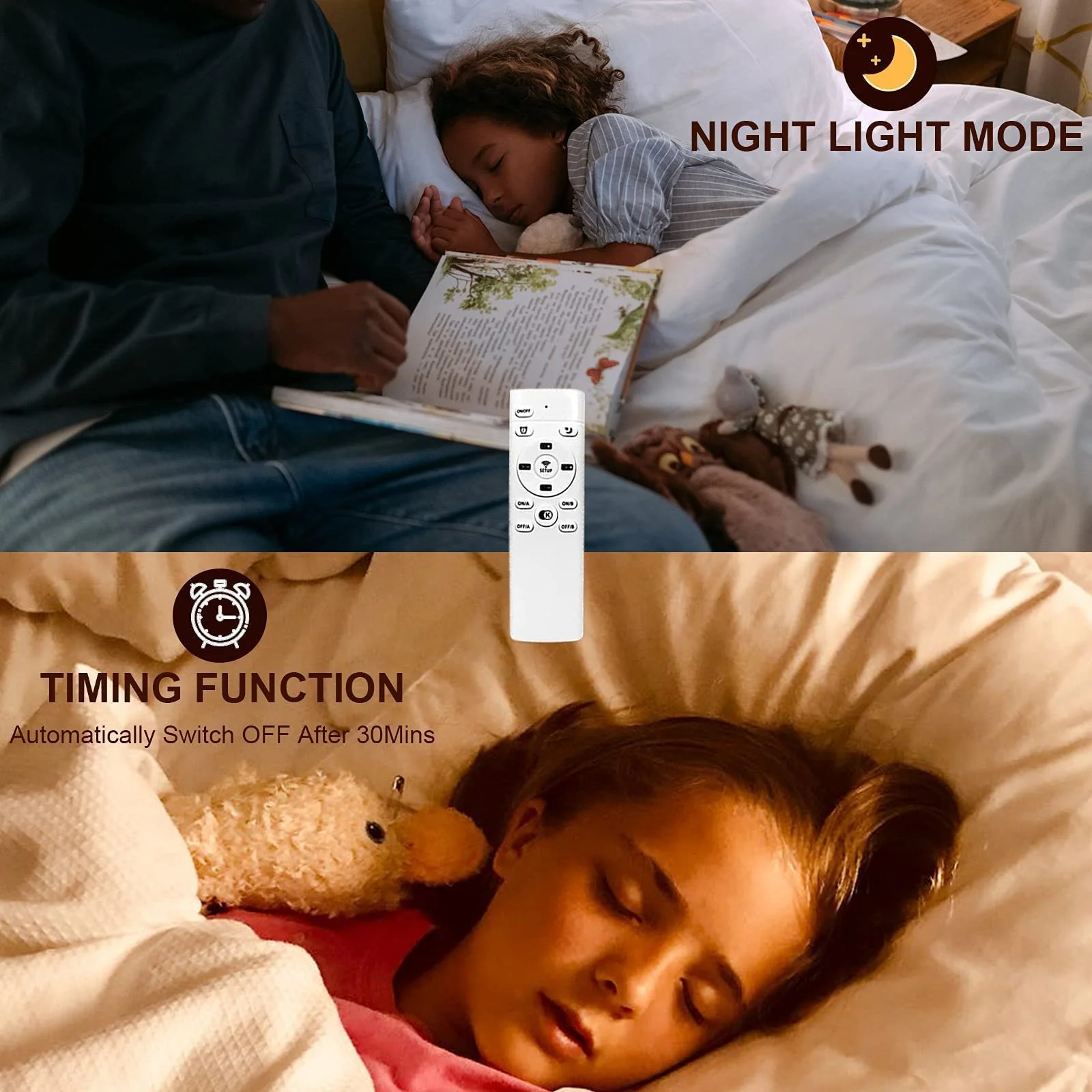 Світильник BLMYL LED Круглий 36 Вт 415 мм Білий 3000K - 6000K з Пультом Дистанційного Керування, фото №4