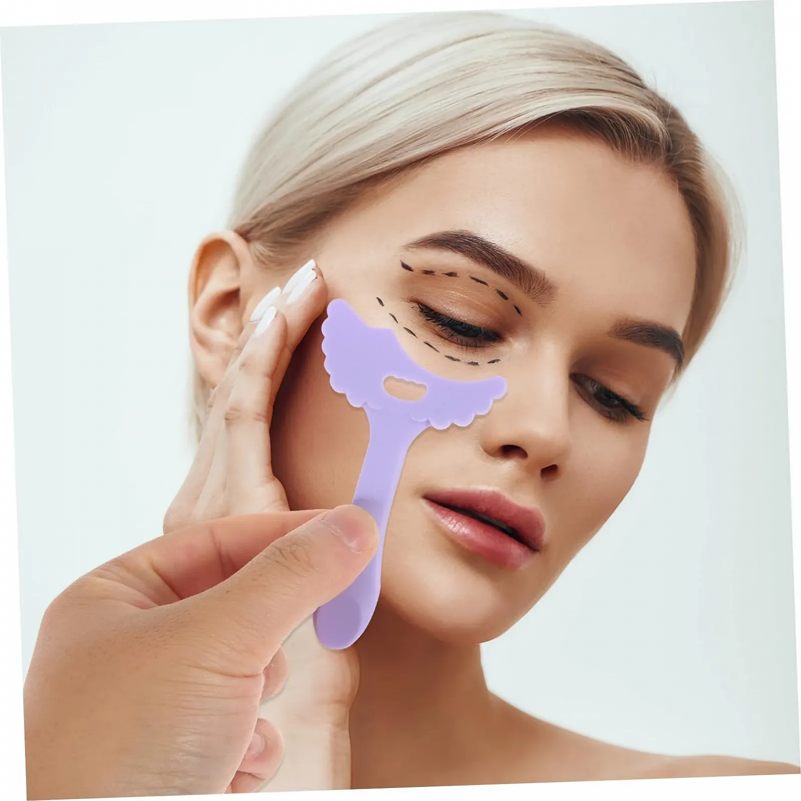 Инструмент для подводки глаз DOITOOL 3 шт. Многофункциональный, фото №6