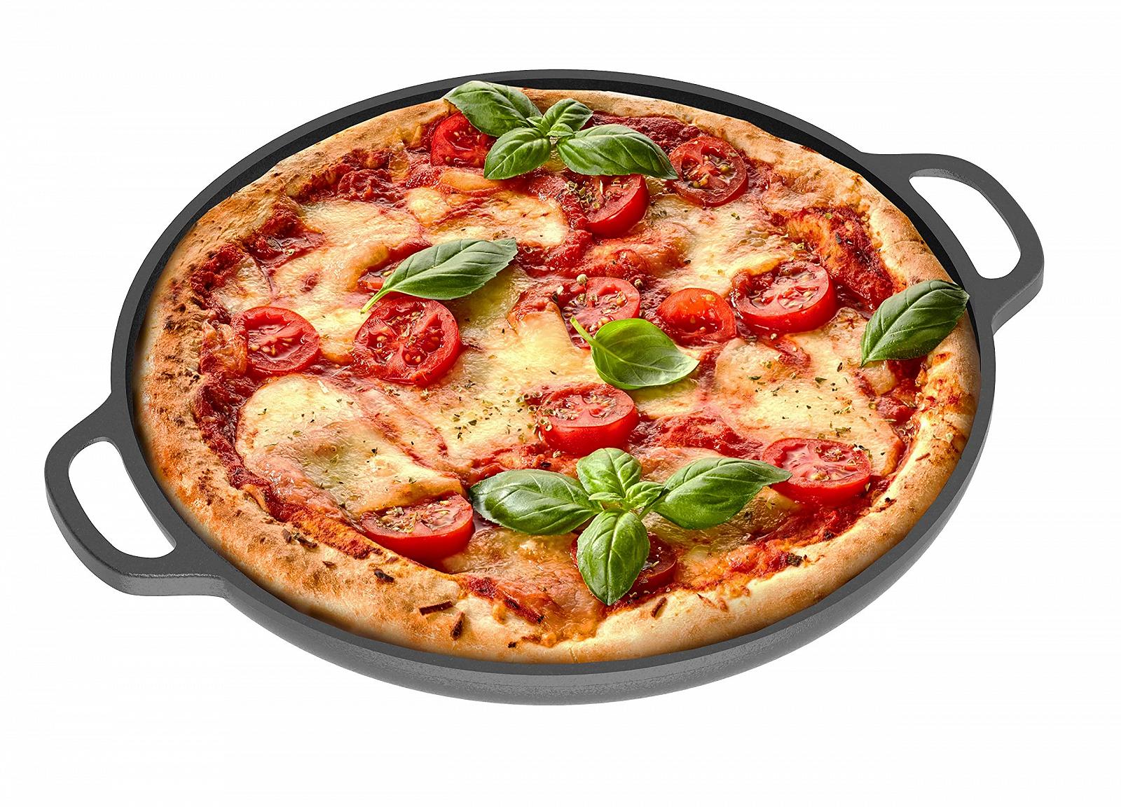 Пательня-гриль Chef Pomodoro чавунна 30 см, фото №1