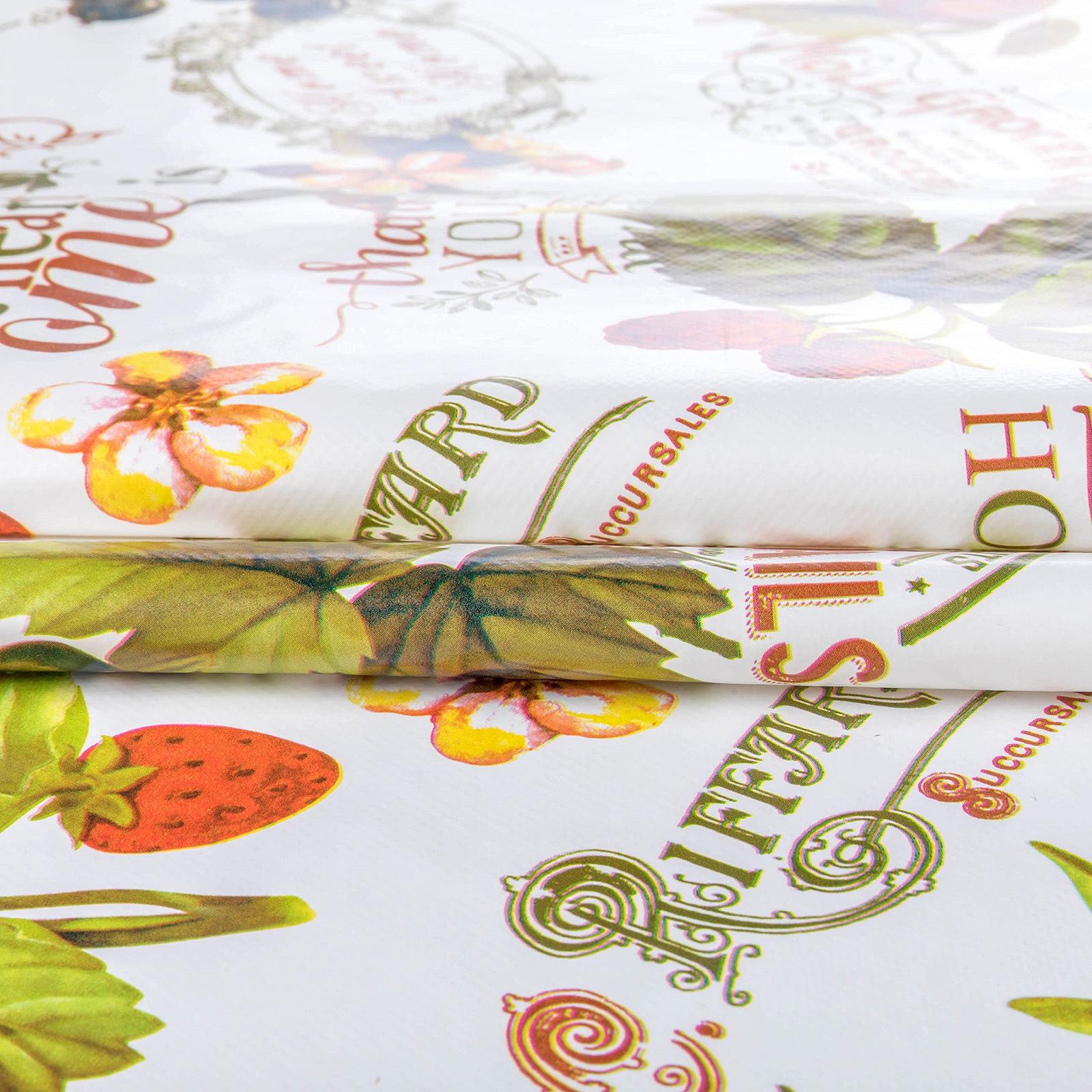Скатертина Home Direct кругла PVC Fruits 140 cm, фото №6