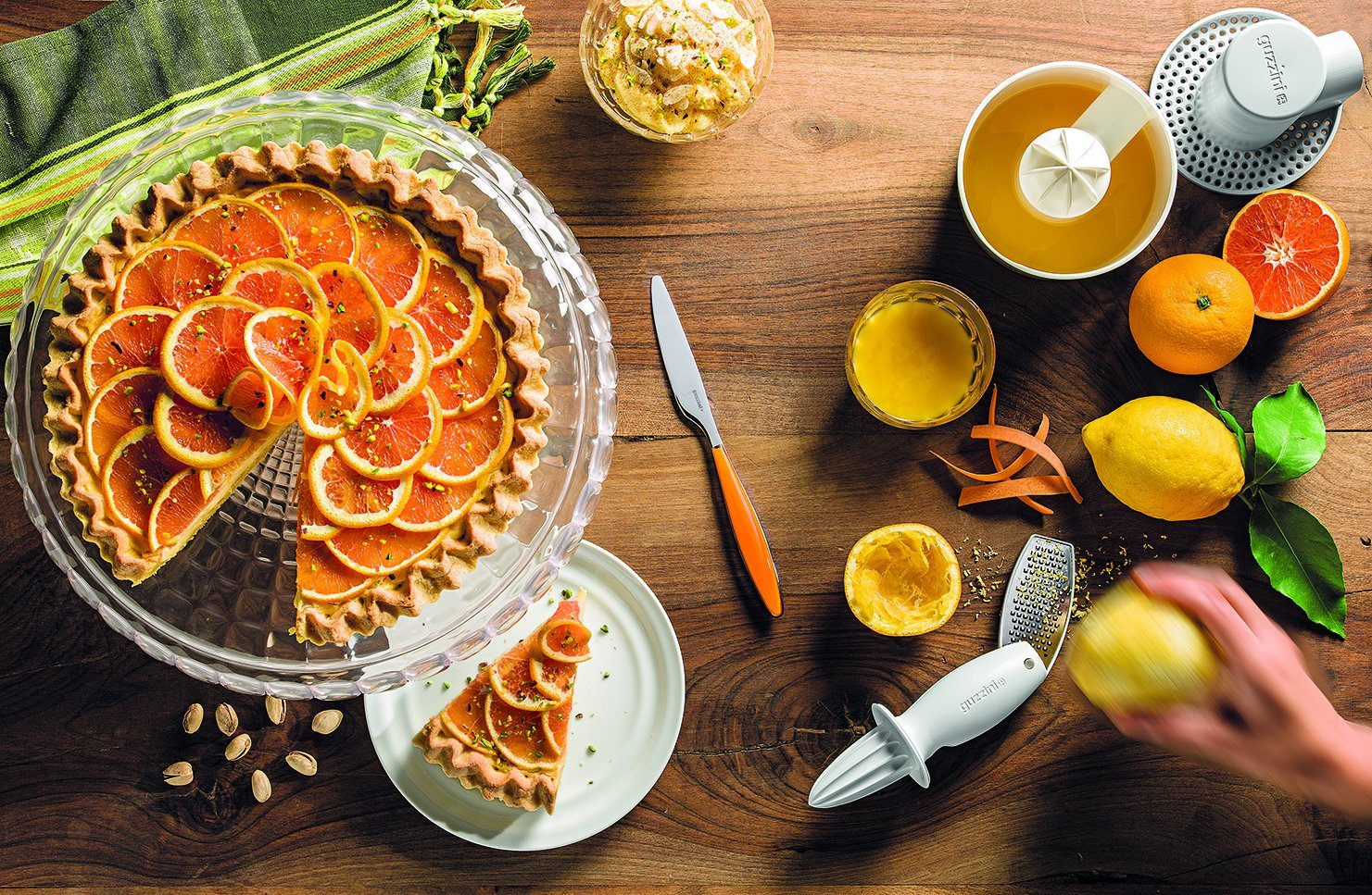 Нож Guzzini Feeling 22.5 см Серый, фото №4 Нож Guzzini Feeling 22.5 см Серый, фото №4