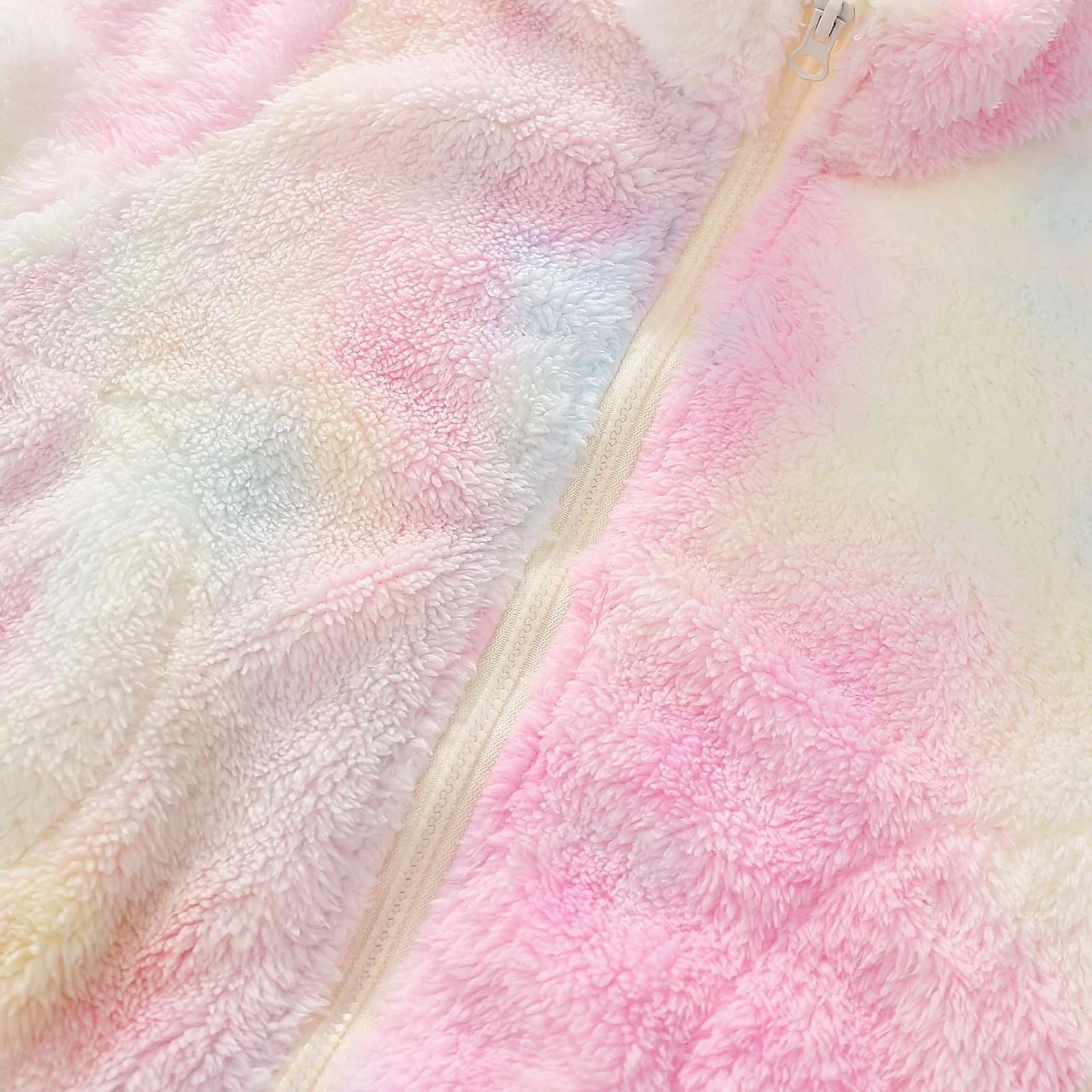 Зимова куртка Флісова куртка для дівчат Тепла зимова дитяча куртка, фото №4