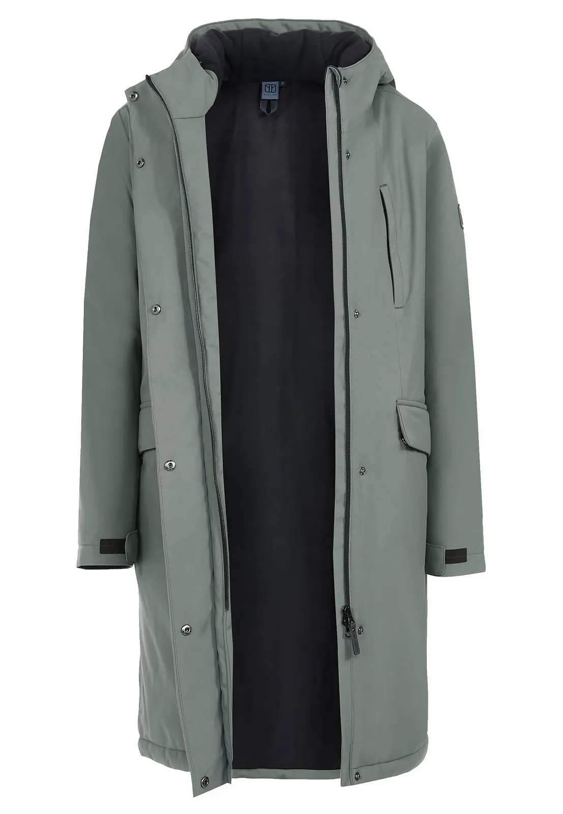 Жіноча зимова парка ELKLINE Berlin, подовжена, водонепроникна, тепла, великі кишені 2019067, фото №5 Жіноча зимова парка ELKLINE Berlin, подовжена, водонепроникна, тепла, великі кишені 2019067, фото №5