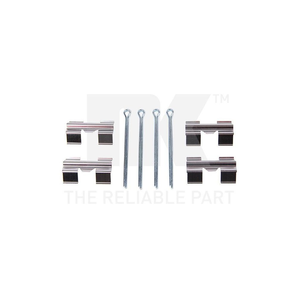 Комплект аксесуарів, гальмівні колодки NK 7940969 для FORD IVECO ROVER LAND ROVER, фото №1