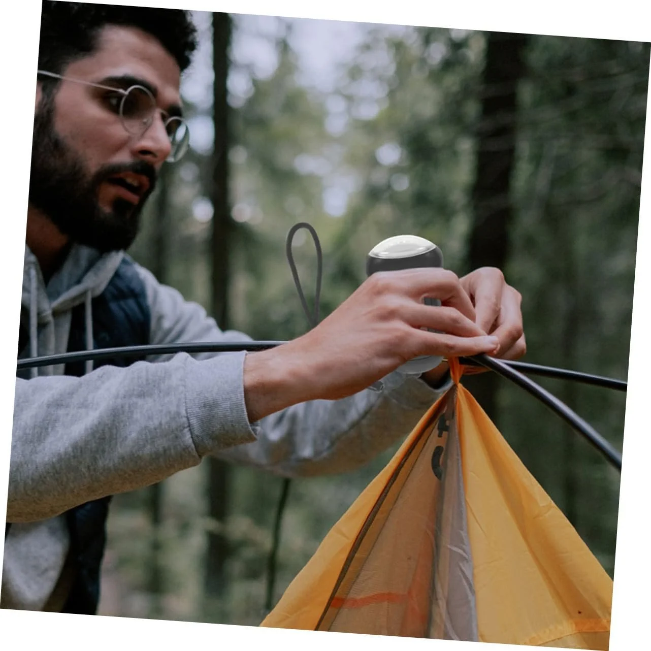 Ручной фонарь Holibanna 2 шт. LED с ручным приводом и солнечной зарядкой для кемпинга, походов, чрезвычайных ситуаций, для использования на открытом воздухе, черный и синий, фото №6