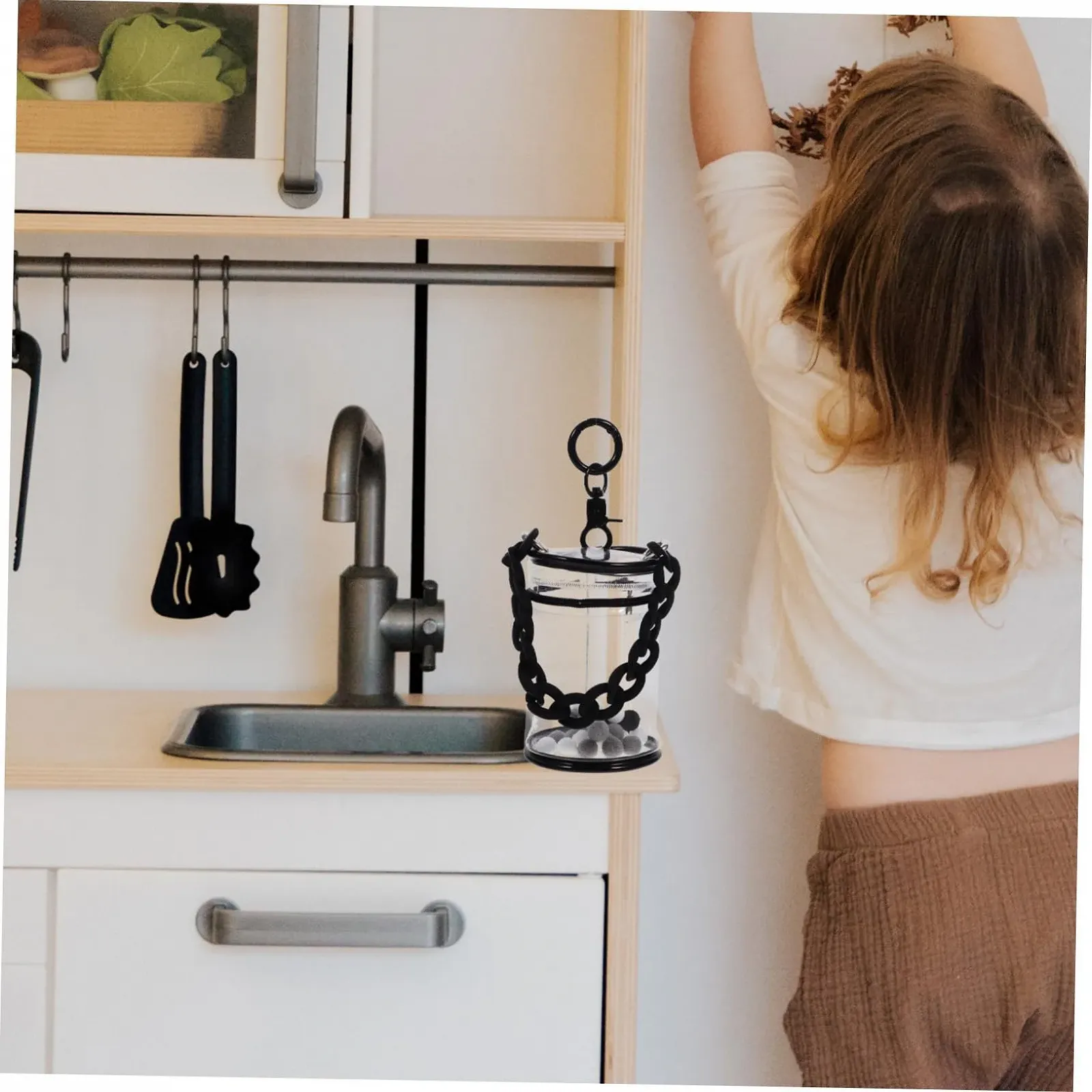 Комплект HEMOTON 1 прозрачный детский мешок подвесные слепые коробки для кукол, фото №2