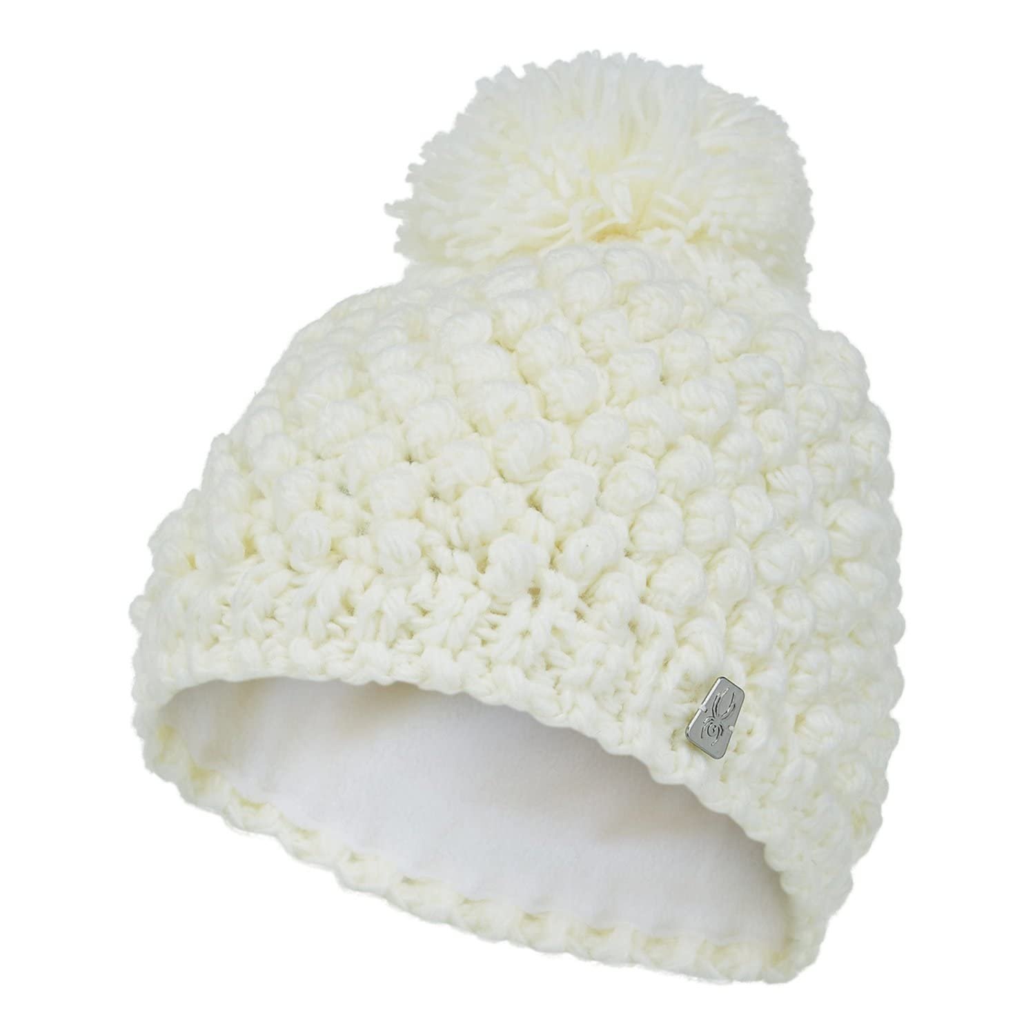 Шапка Spyder Kids Bitsy Brrr Berry (Для малышей) Белая, One Size, фото №1 Шапка Spyder Kids Bitsy Brrr Berry (Для малышей) Белая, One Size, фото №1