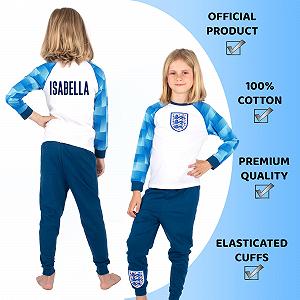 Піжама з довгим рукавом England, дитяча, персоналізована, 100% бавовна, зимова synthetic.ua - Фото 1