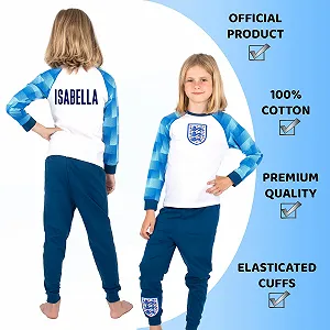 Піжама з довгим рукавом England, дитяча, персоналізована, 100% бавовна, зимова synthetic.ua - Фото 1