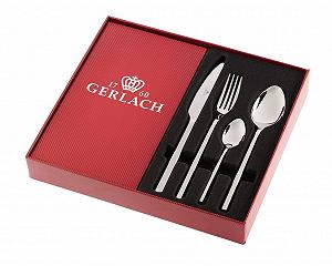 Набор столовых приборов Gerlach 24 предмета Gloss Ambiente цена на synthetic.ua - Фото 1 Набор столовых приборов Gerlach 24 предмета Gloss Ambiente synthetic.ua - Фото 1