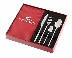 Набор столовых приборов Gerlach 24 предмета Gloss Ambiente цена на synthetic.ua - Фото 1 Набор столовых приборов Gerlach 24 предмета Gloss Ambiente synthetic.ua - Фото 1