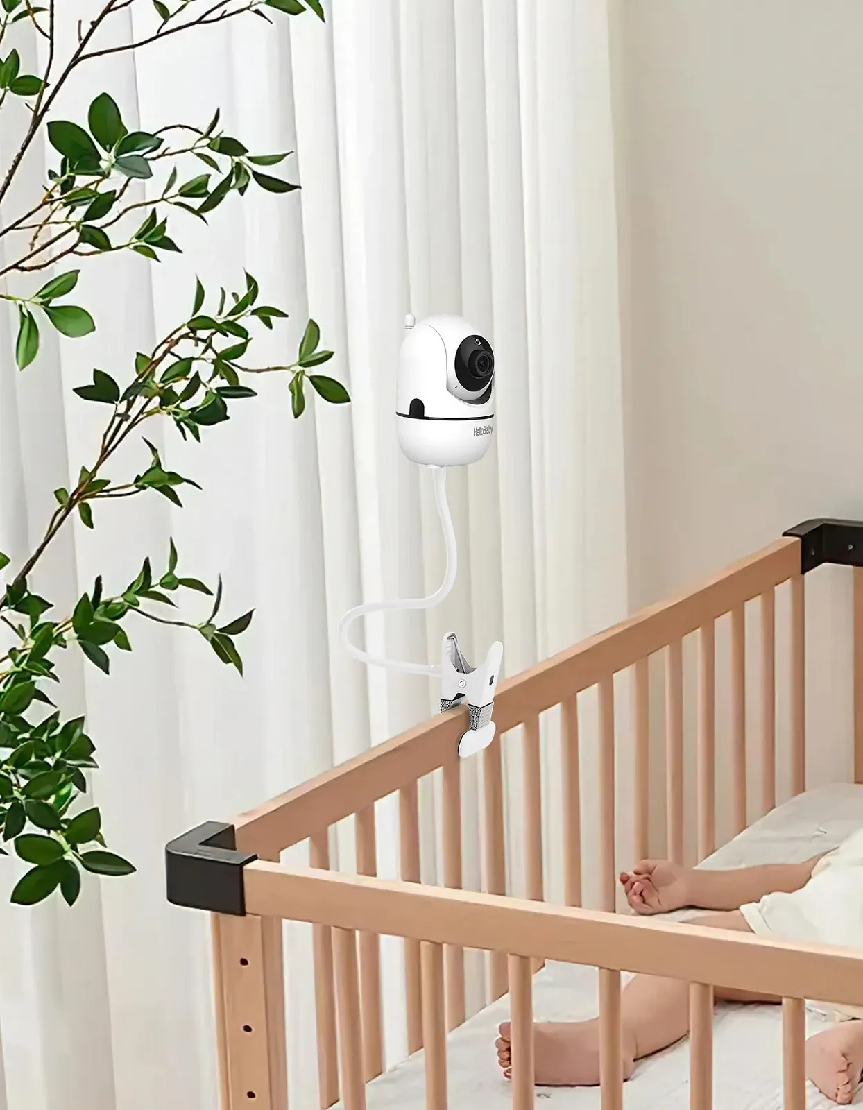 Тримач для відеоняні HelloBaby HB65/HB6339/HB66/HB6550/HB248/HB6558/HB40 Гнучкий 360° 1/4 гвинт, фото №7 Тримач для відеоняні HelloBaby HB65/HB6339/HB66/HB6550/HB248/HB6558/HB40 Гнучкий 360° 1/4 гвинт, фото №7