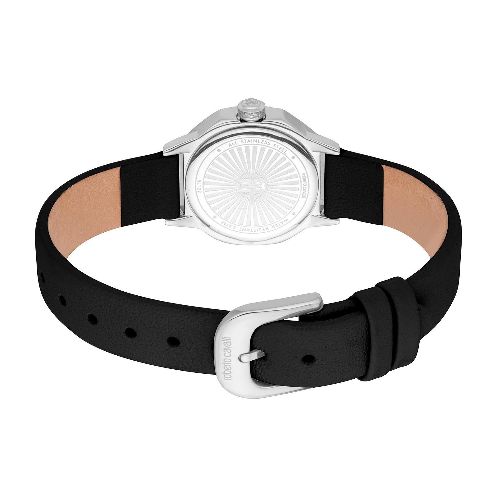 Жіночий аналоговий годинник Roberto Cavalli RC5L122L0015 зі шкіряним ремінцем, фото №3