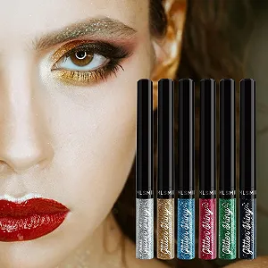 Рідка Підводка для Очей Anulely Кольорова 6 Відтінків synthetic.ua - Фото 1