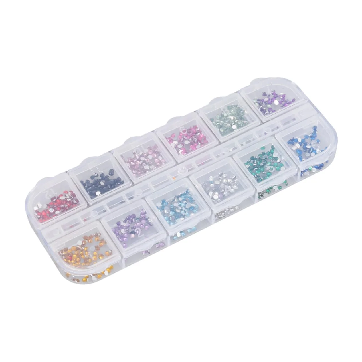 Набір страз для нігтів Healeved Голографічні, фото №2