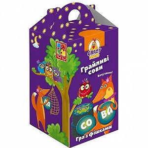 Настольная игра VLADI TOYS Грайливі сови Бачу укр (VT8033-04) - Фото 1
