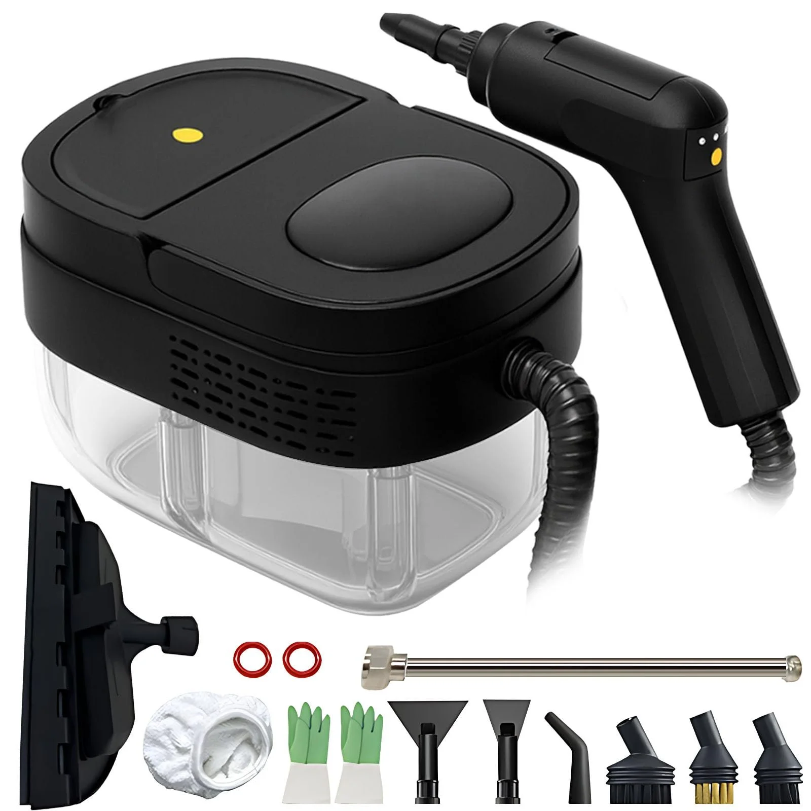 Пароочисник ручний 2500 Вт 105 °C 1100 мл, фото №1 Пароочисник ручний 2500 Вт 105 °C 1100 мл, фото №1