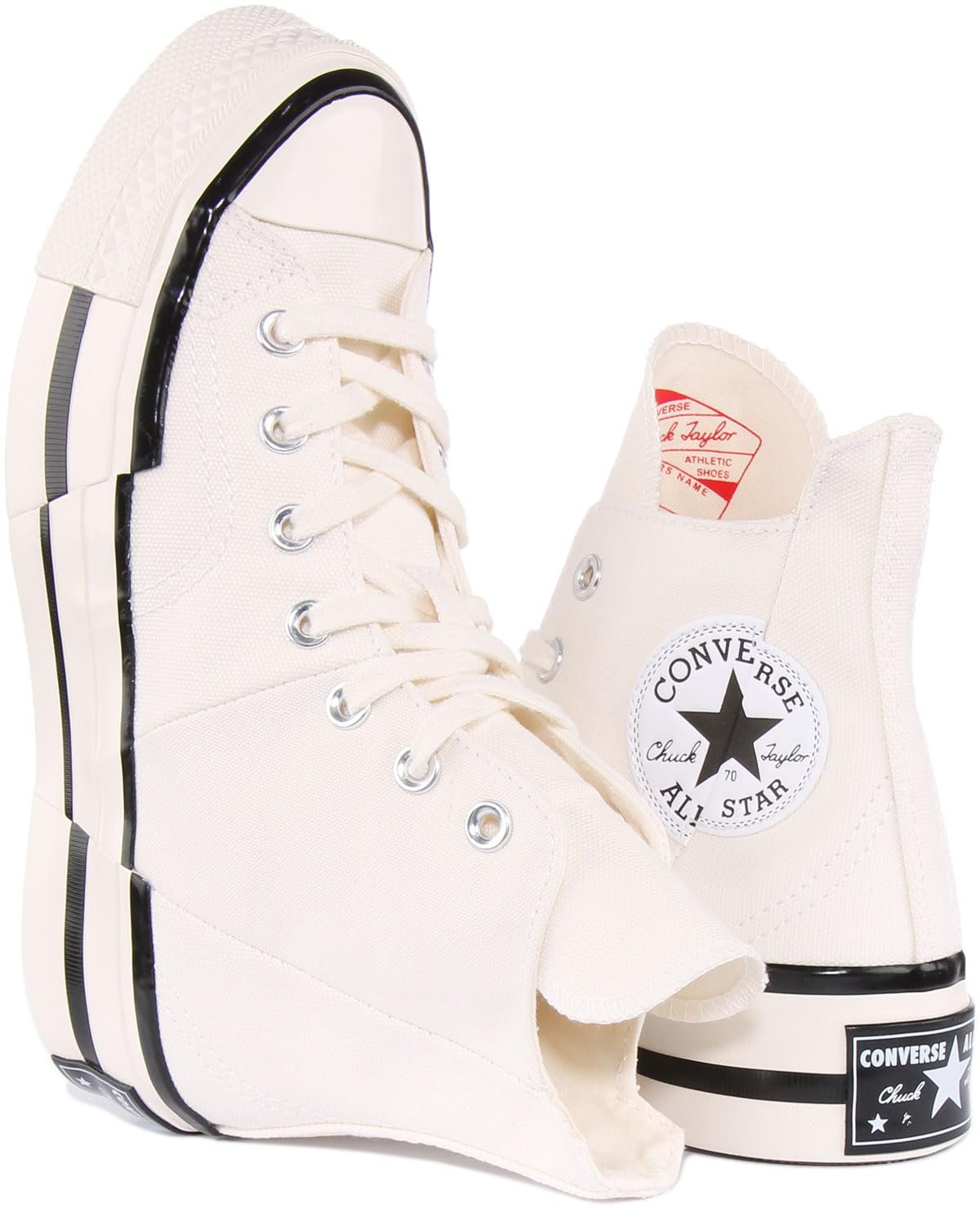 Кеди Converse Chuck 70 Mid Жіночі Високі Вишиті Губи, фото №4