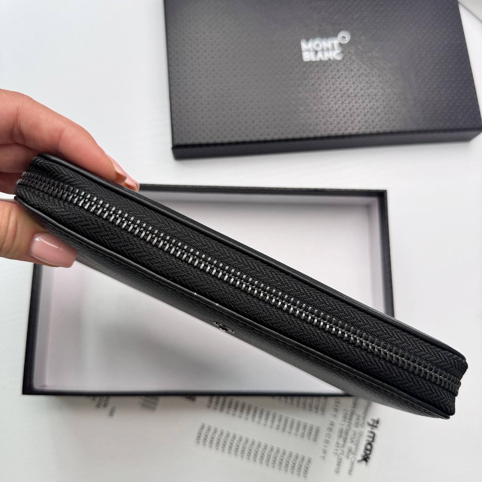 Чоловічий шкіряний гаманець на замку Mont Blanc, фото №7