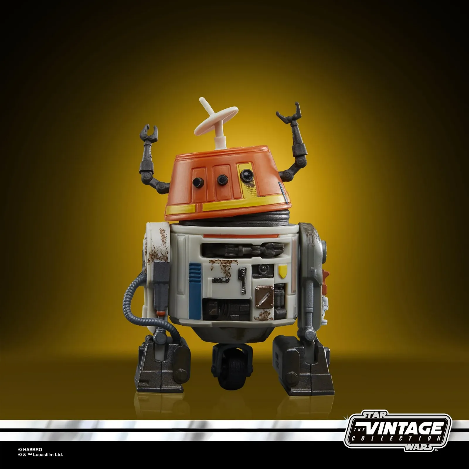 Экшн-фигурка Star Wars The Vintage Collection Chopper (C1-10P) Ahsoka 3.75 дюйма, фото №3