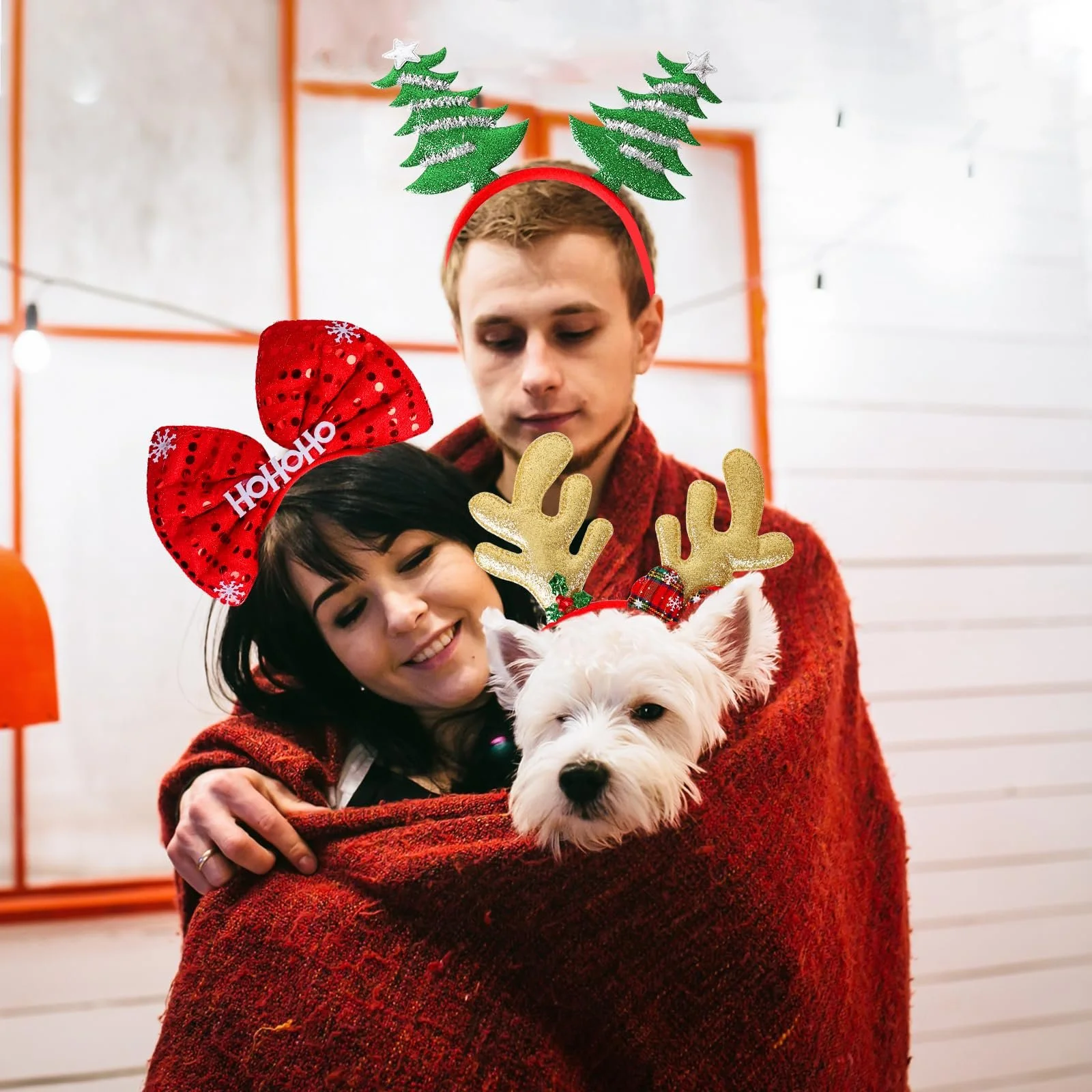 Набір Різдвяних обручів (6 штук), фото №2