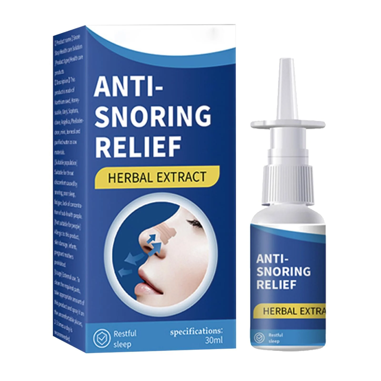 Спрей від хропіння 30 мл, 1 шт, фото №1 Спрей від хропіння 30 мл, 1 шт, фото №1