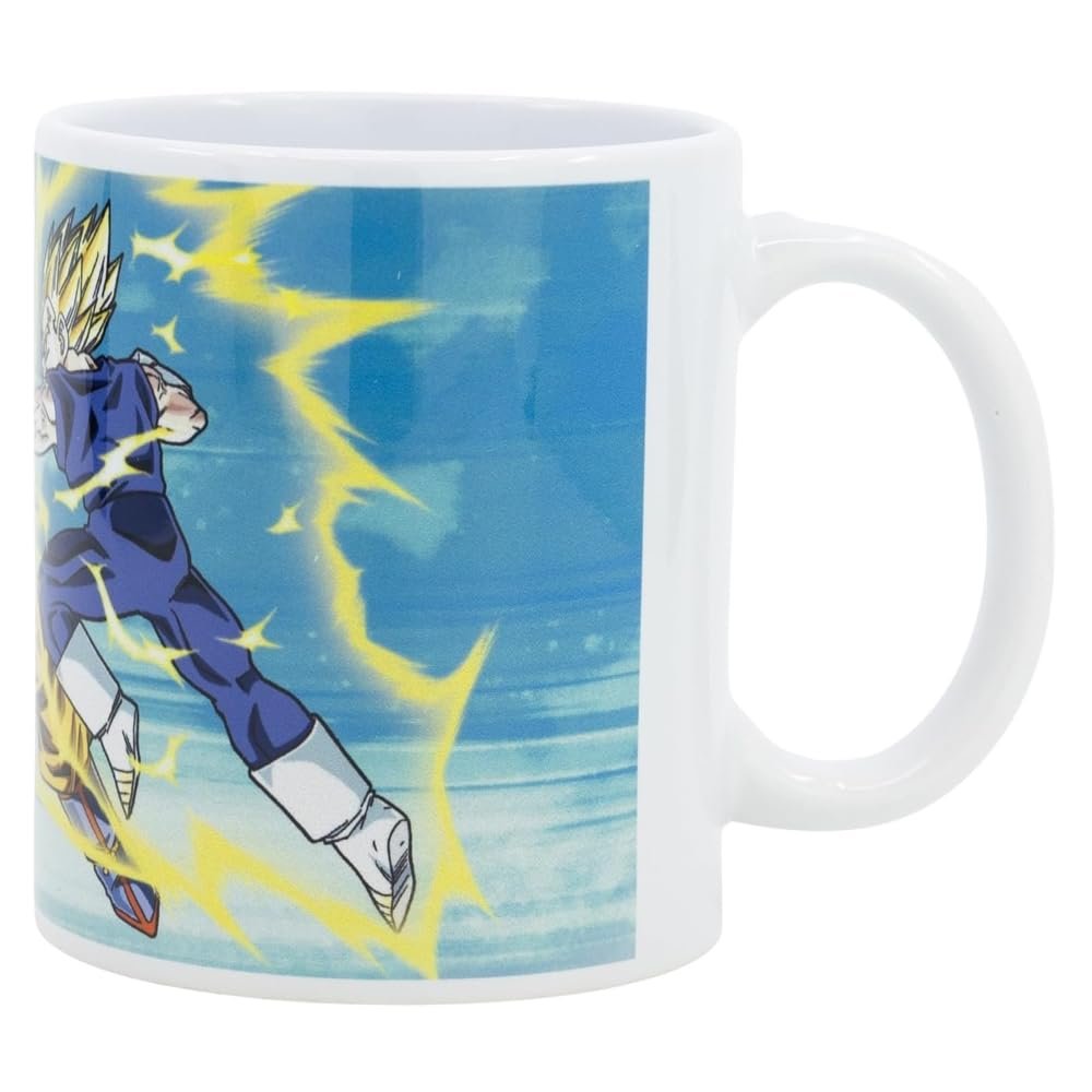 Керамическая Кружка Dragon Ball Goku & Vegeta Sublimation 330 мл для детей, фото №5