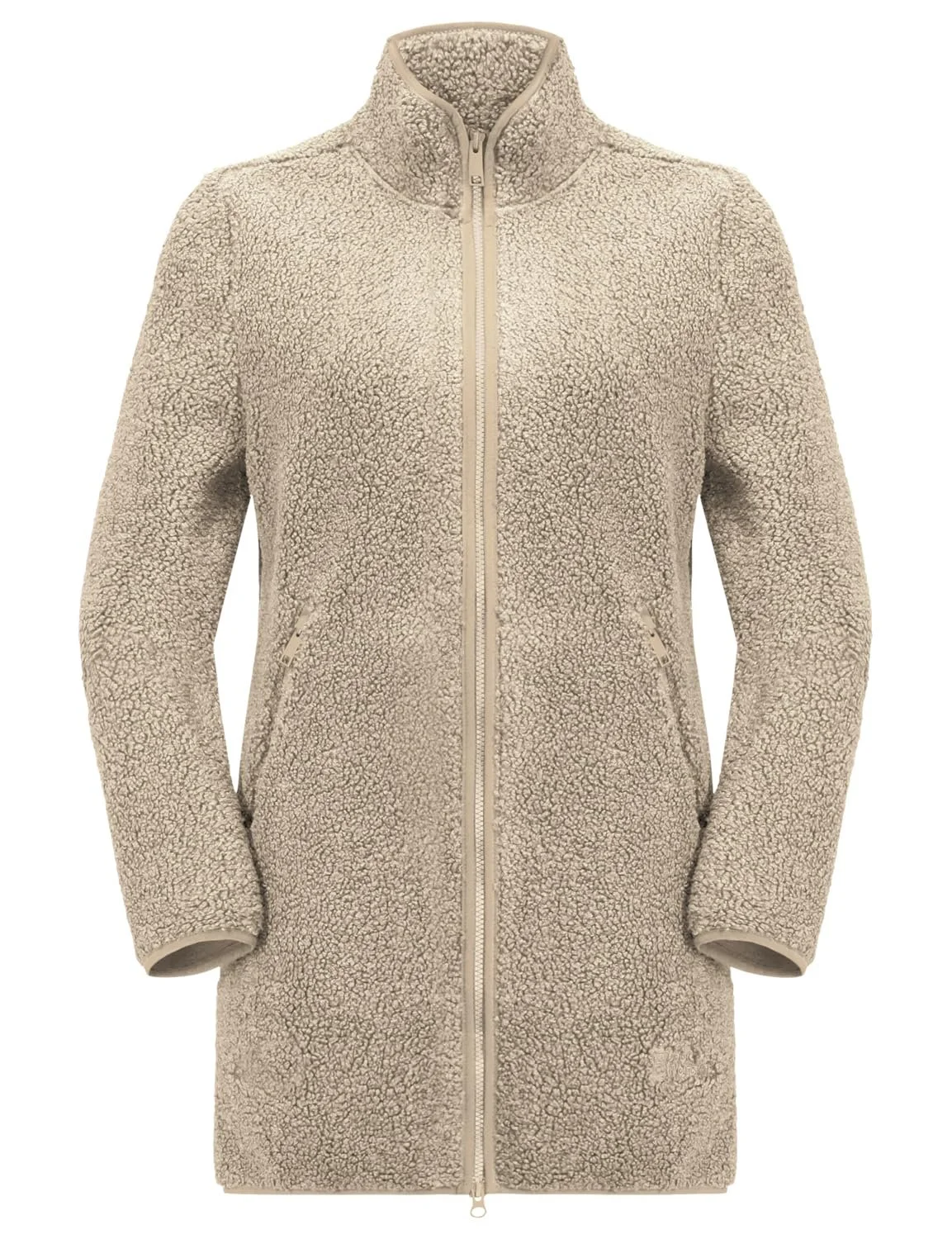 Флісова куртка Jack Wolfskin High Curl Coat W жіноча, фото №4 Флісова куртка Jack Wolfskin High Curl Coat W жіноча, фото №4