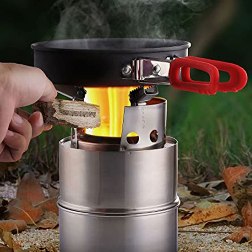 Плита SMELEYOU Portable Wood Carburettor Stainless Steel Folding, фото №5