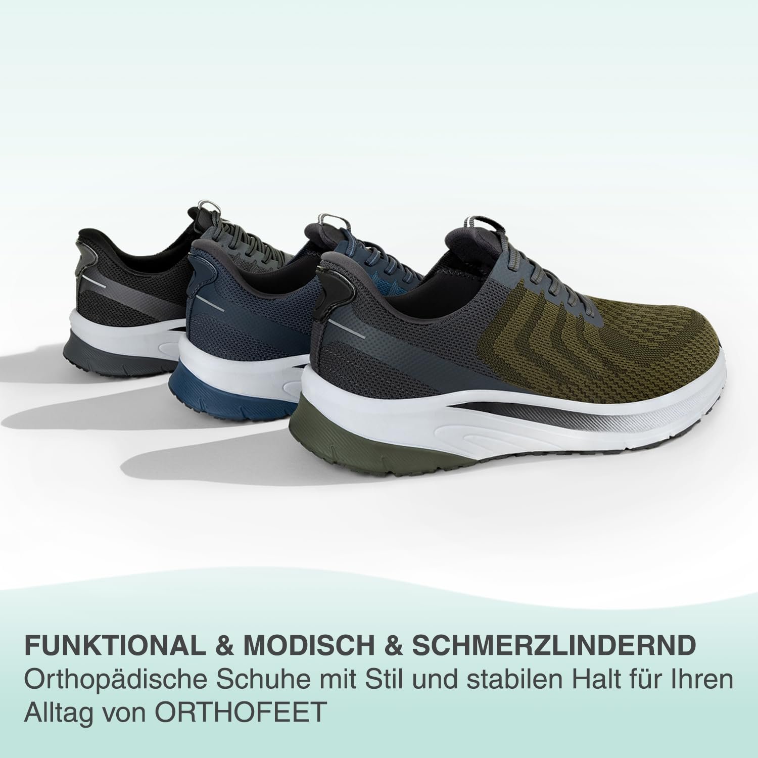 Ортопедичні сліпони Orthofeet Tilos чоловічі, фото №5 Ортопедичні сліпони Orthofeet Tilos чоловічі, фото №5