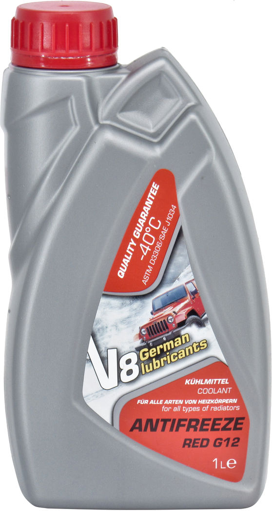 Тосол антифриз червоний 40 V8 G-12 1кг, фото №1