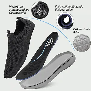 Чоловічі Кросівки ODCKOI Без шнурків для ходьби Зручні тенісні кросівки synthetic.ua - Фото 1