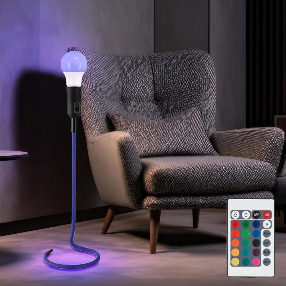 Настільна лампа etc-shop RGB LED 8.5 Вт 806 лм Синій, фото №2