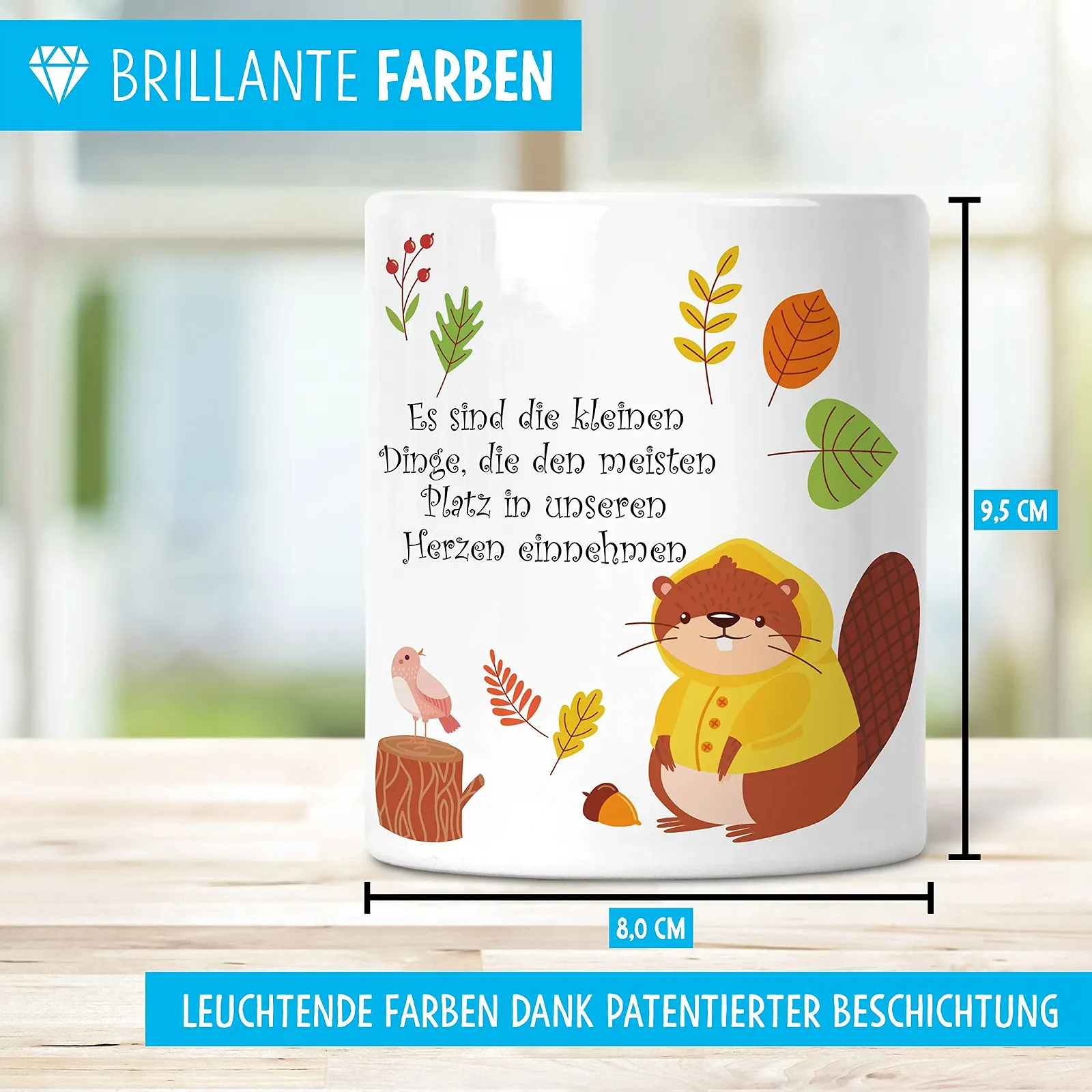 Скарбничка OWLBOOK Autumn Bieber керамічна з гумовою пробкою, фото №3