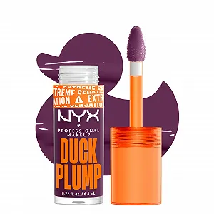 Блеск для губ NYX Professional Makeup Duck Plump Lip Lacquer Pure Plum-P - Фото 1