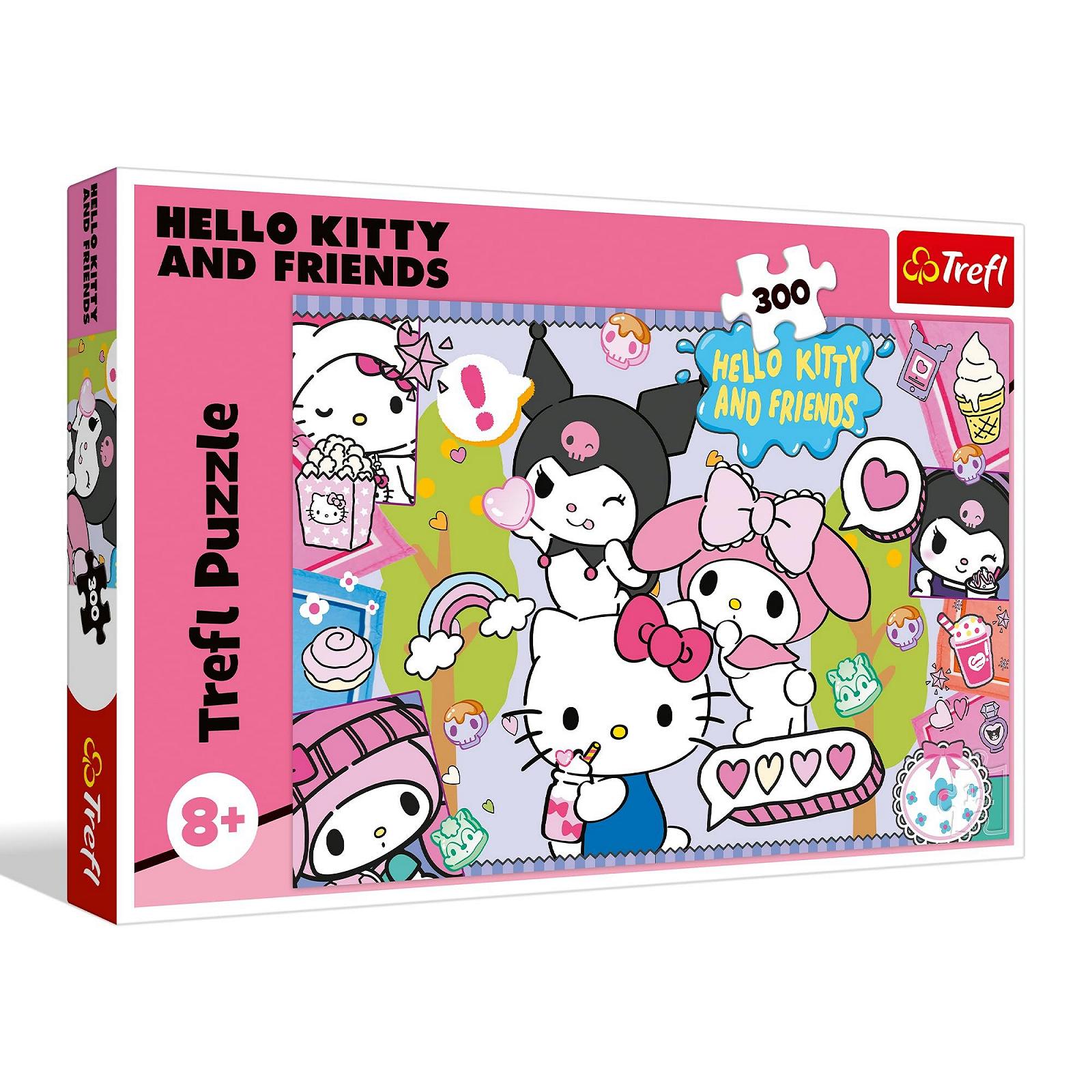 Пазл Trefl Hello Kitty Crazy Trio 300 элементов, фото №1