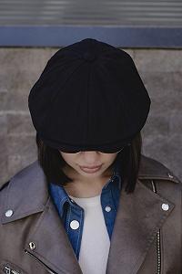 Літня кепка восьмиклинка Without campbell black synthetic.ua - Фото 1