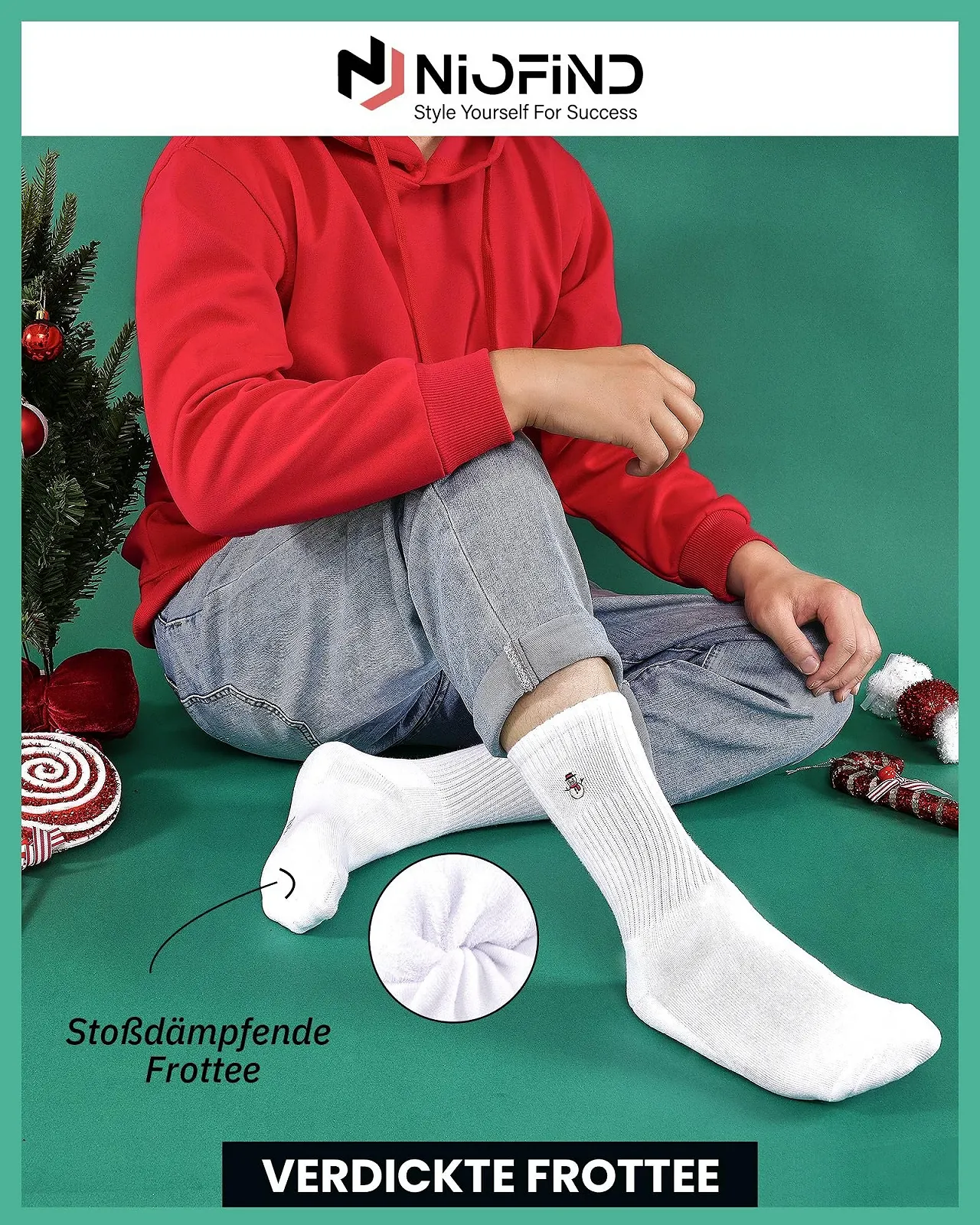 Тенісні шкарпетки Funny Cotton Sports Socks з малюнком Aperol, 3 пари, фото №2