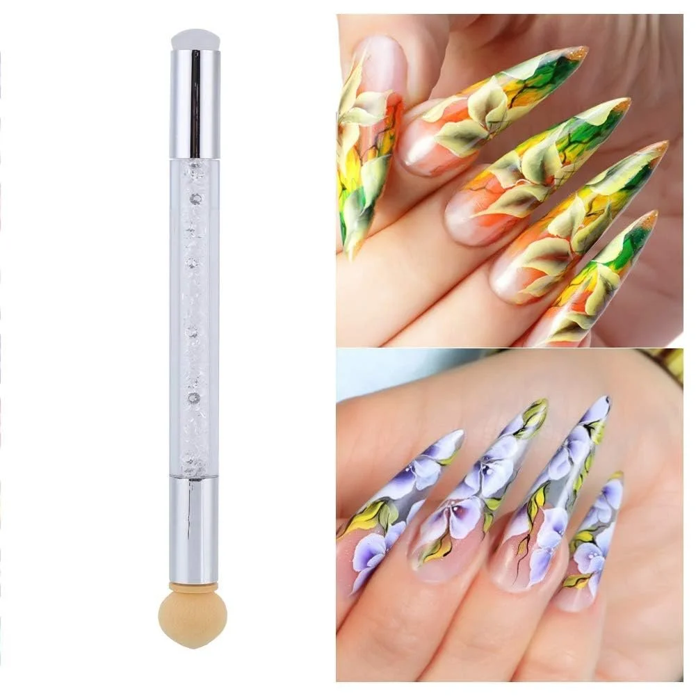 Набір пластин для стемпінгу 2 шт. Silicone Sponge Brush Flower Polish, фото №7 Набір пластин для стемпінгу 2 шт. Silicone Sponge Brush Flower Polish, фото №7