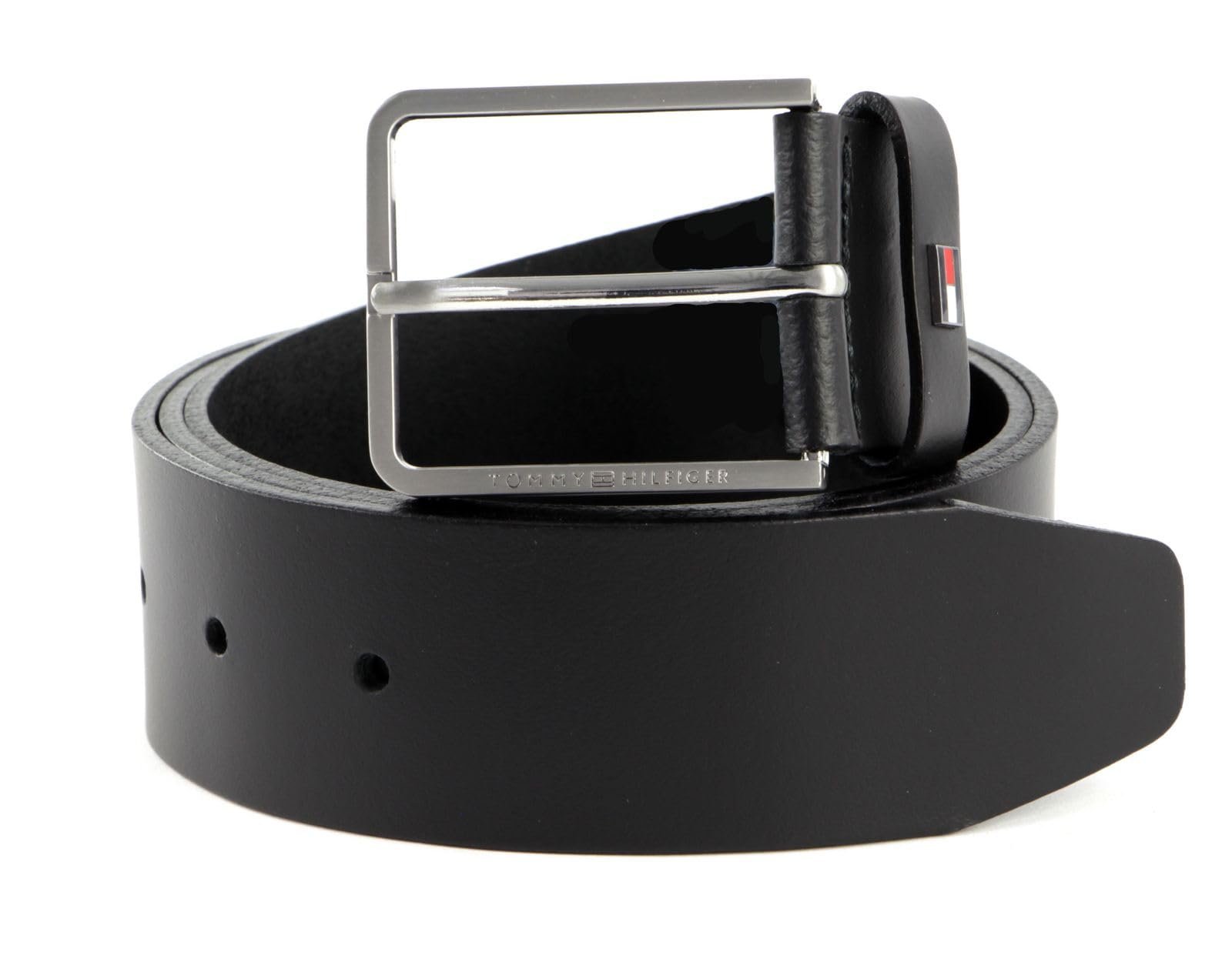 Ремінь TOMMY HILFIGER Шкіряний Modern 4.0 W85 Чорний, фото №1